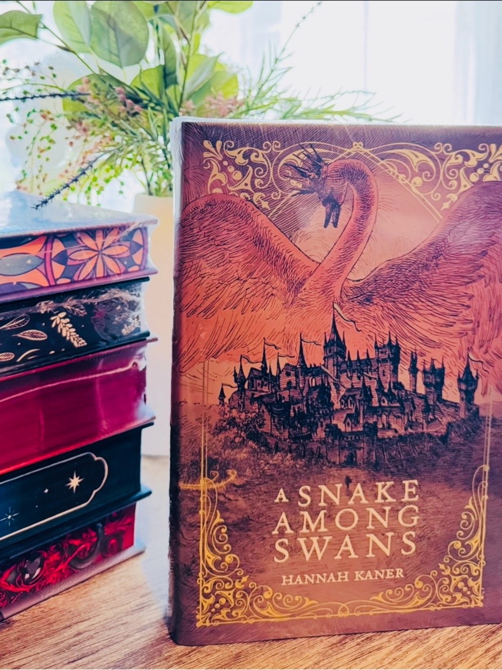 Illumicrate Exclusive Signed Edition A Snake Among Swans by Hannah Kaner
